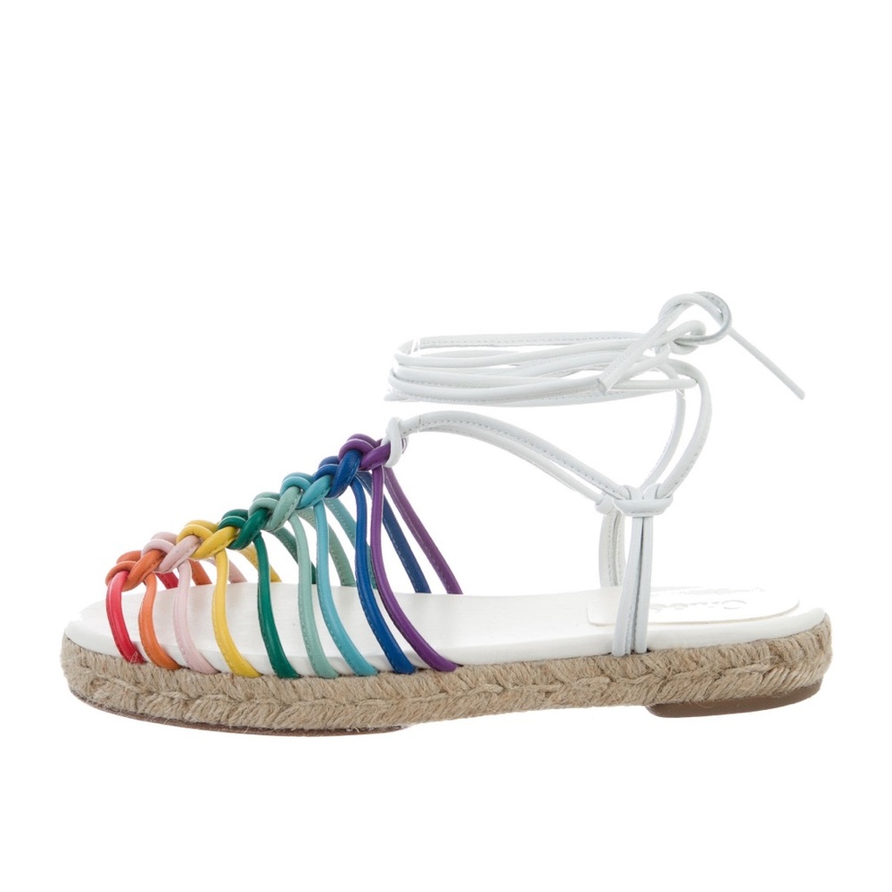 Chloe Jamie 🌈 multi color espadrilles sz 36